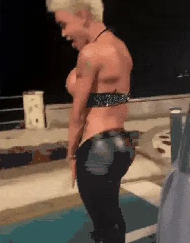 Big Tittied Karla Peeing