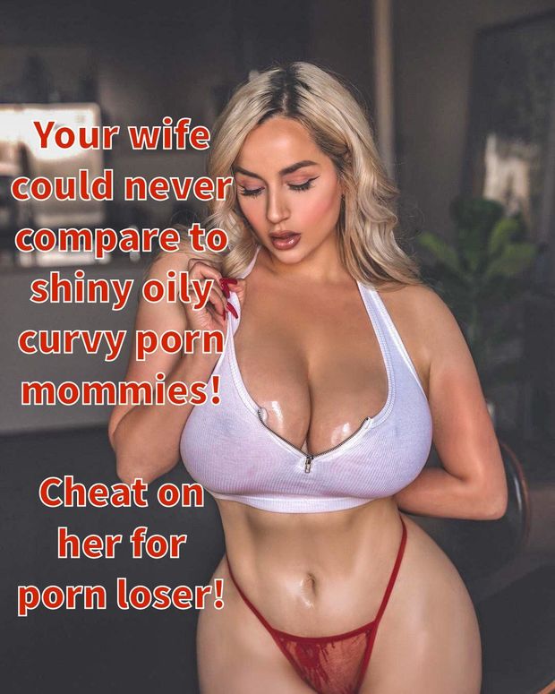 Sorry honey, big oiled tits win!