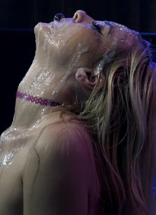 After a hot bukkake