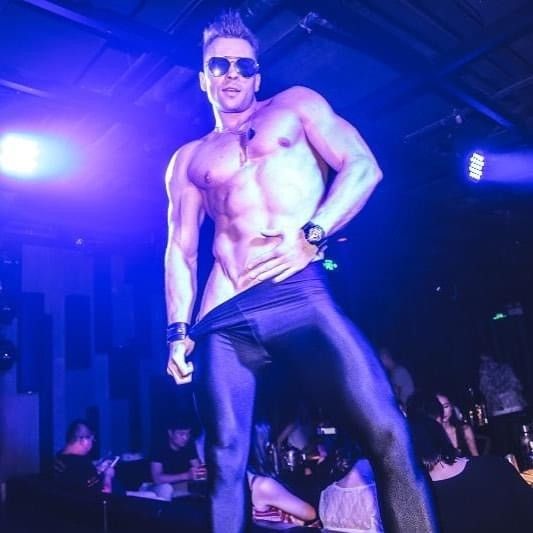 Striptease show