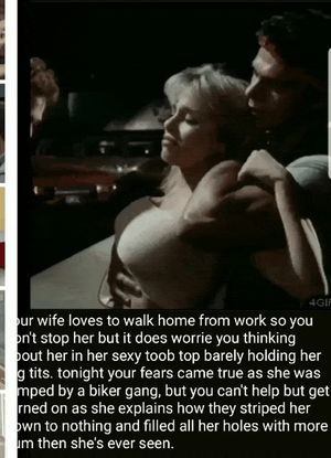 Busty gf walks home alone