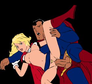 Superman fucking cousin Supergirl