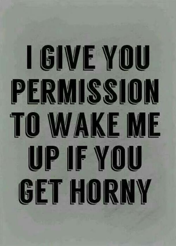 I give you permission