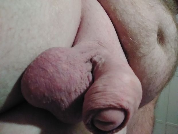 My Soft Dick And Clean Shaved Balls