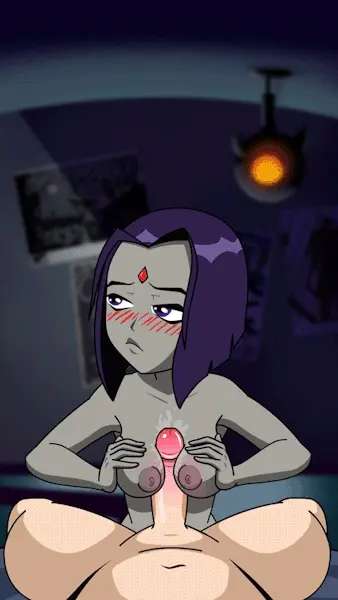 Raven titty fuck