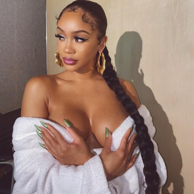 Saweetie looking cute like usual