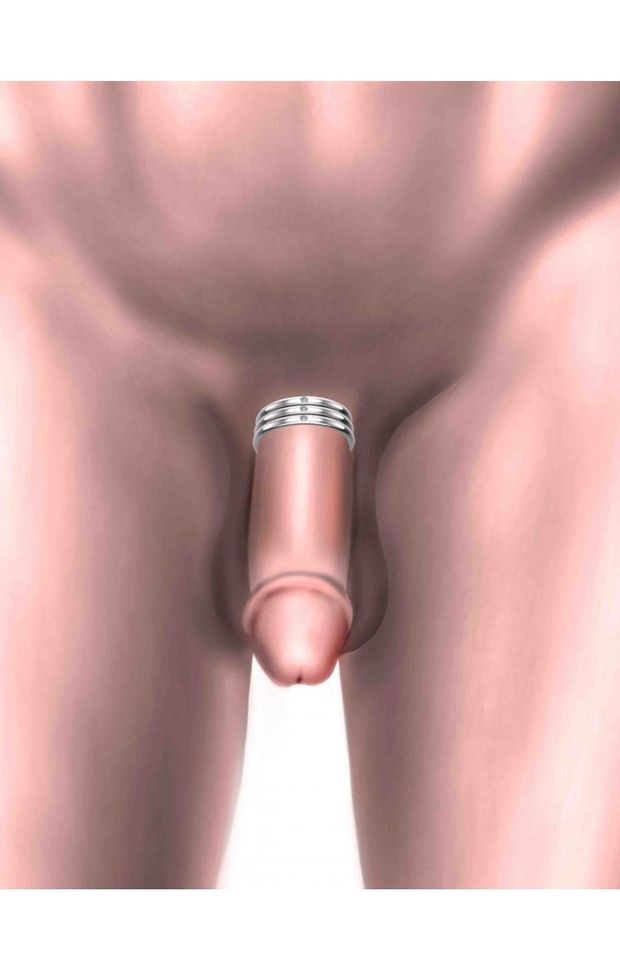 Philanthropist- Solid Sterling Silver Penis Ring