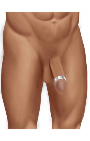 Philanthropist- Solid Sterling Silver Penis Ring