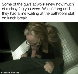 Sissy on lunch break