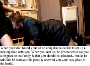 Daddy will bring all the male family next time, NO charge sweetie