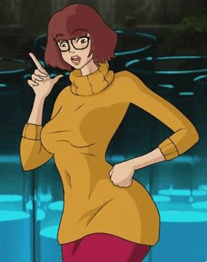 Velma busting out