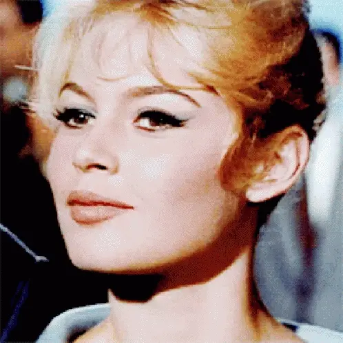 Brigitte Bardot clin d'oeil