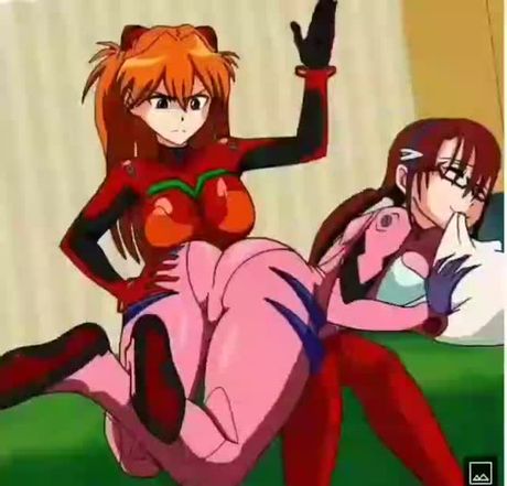 Evangelion spanking