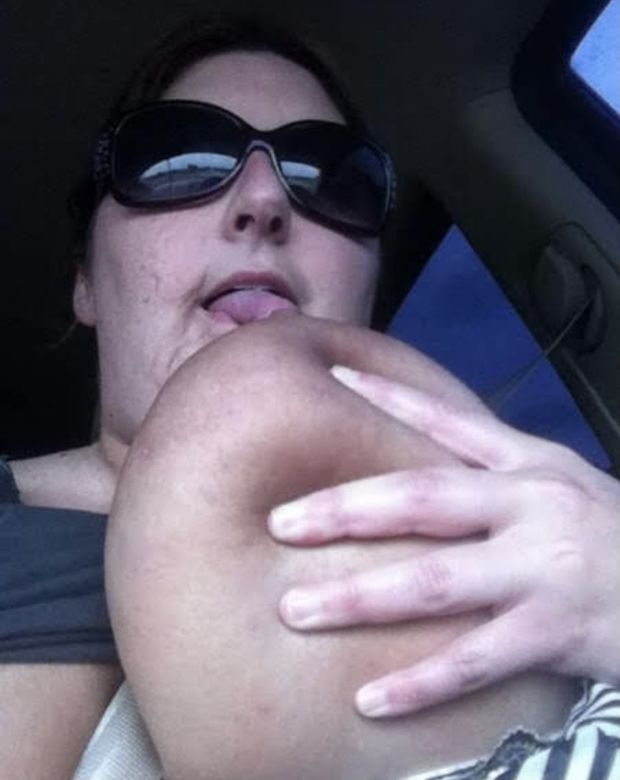 Suck that big tit