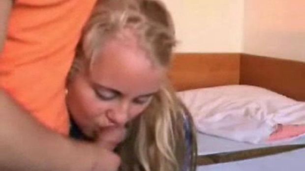 younger blonde homemade amateur blowjob
