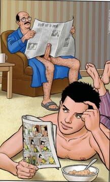 Time to see if Dad can cum.