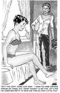 So you want to be a lady, I call your Uncle Kenny to let you feel his 10 inches.