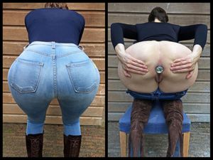 Stephanie’s fabulous jeans ass