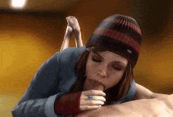 Emo chick swallowing a massive cock