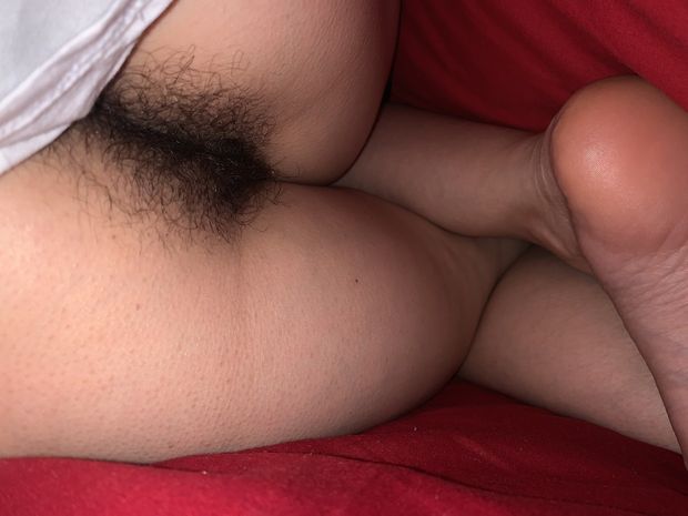 Hairy ass