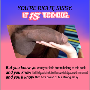 A sissy expresses her love and respect with her head down and her ass up