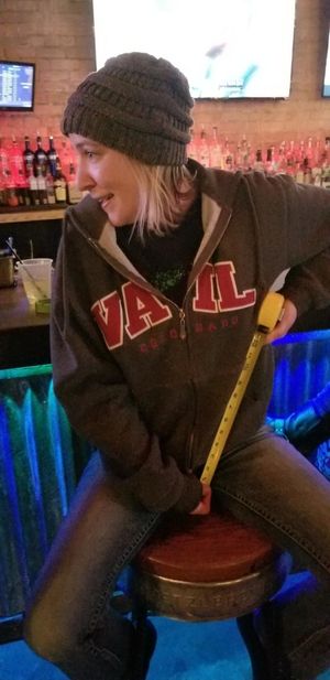 My family put on a video of me fucking a huge BBC and made me show the bar where it went.