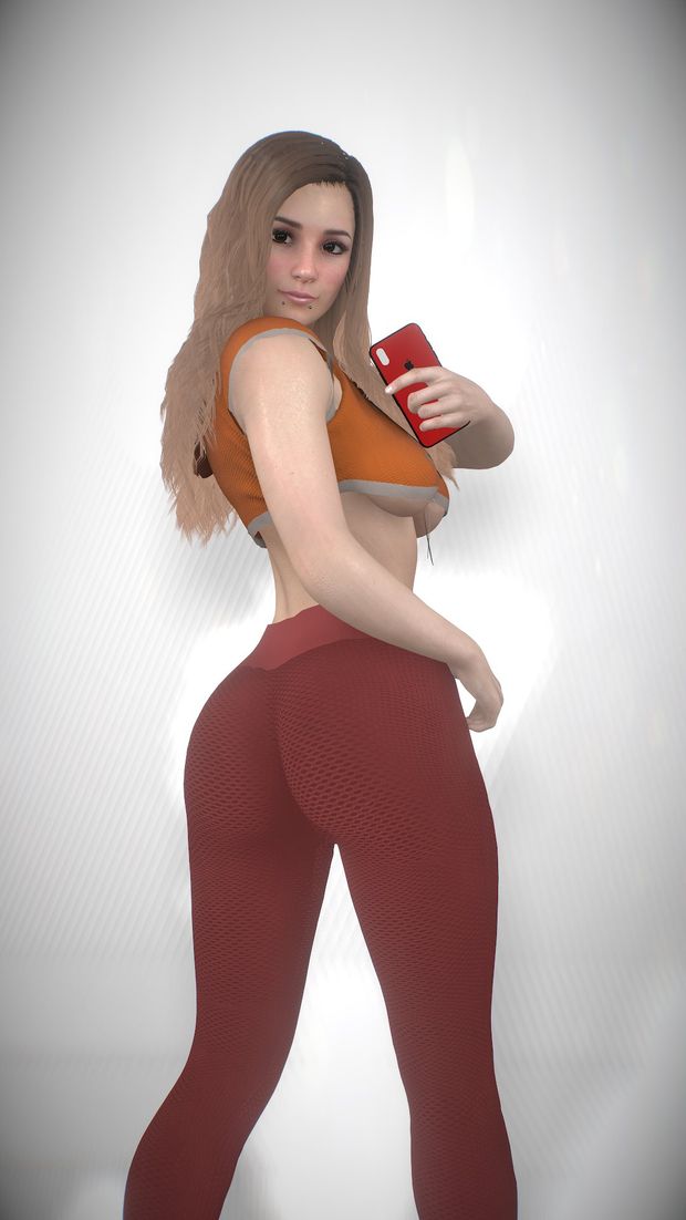Fitbabe Ass Selfie