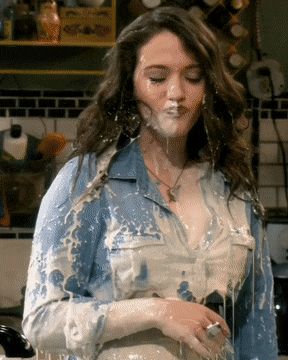 Kat Dannings bukkake