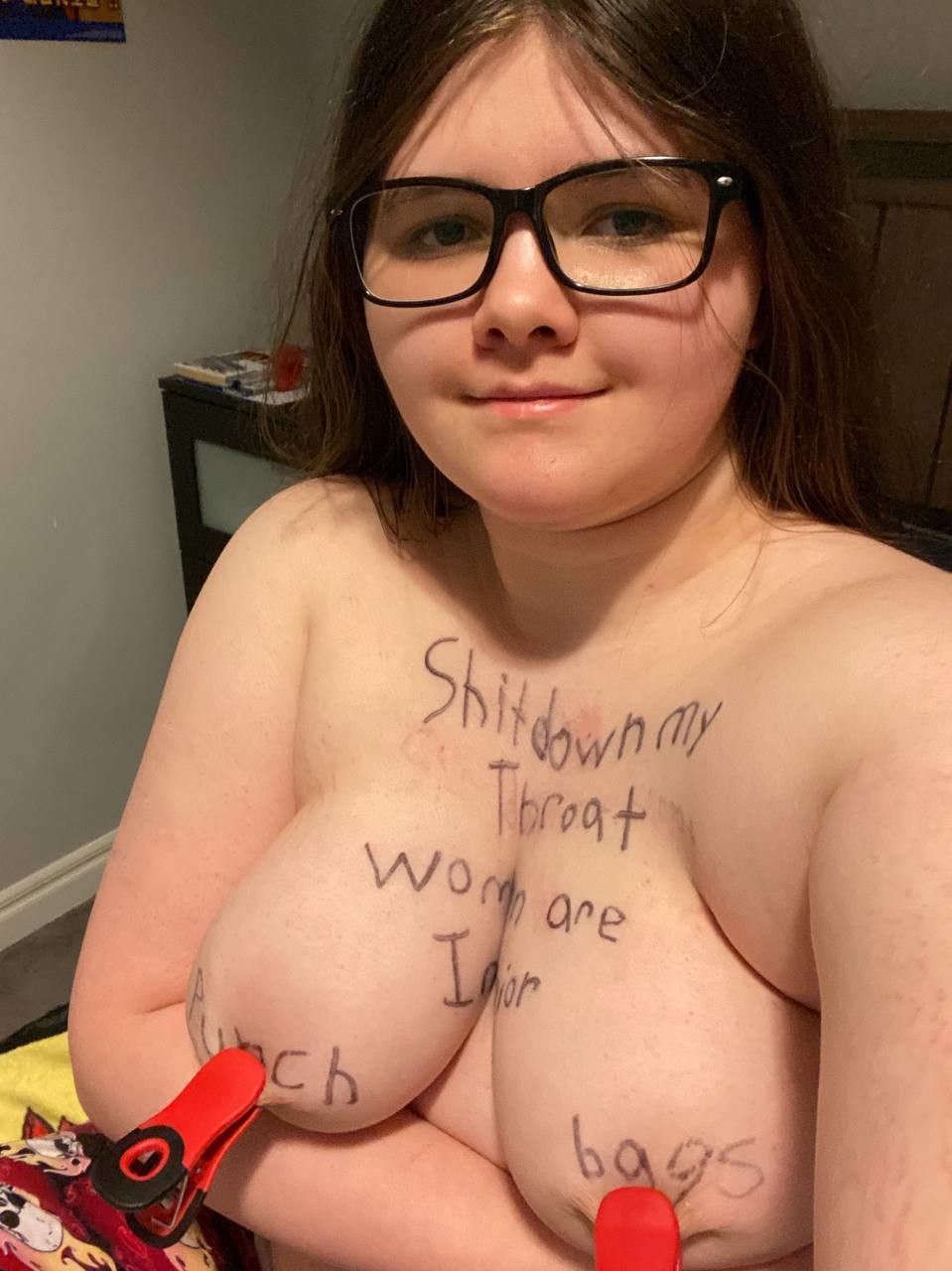 Humiliated slave