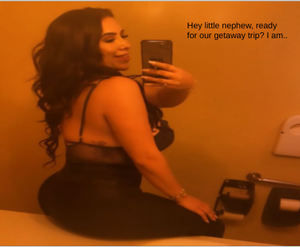 Going on a trip with your big booty Latina aunt