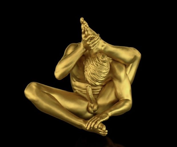 Gold penis