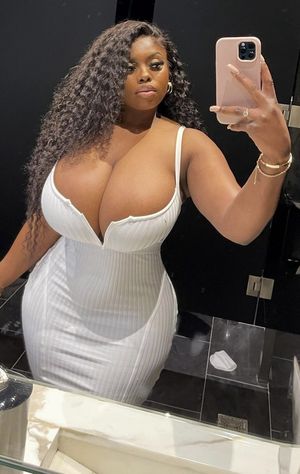 Big ebony tits