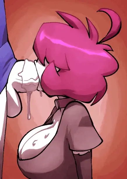 Sexy deep throat