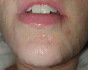 Just before I lick as much off my plastered face as I can