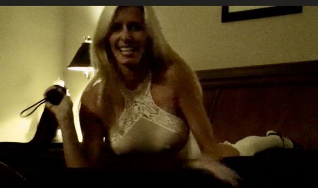 Michelle waiting for the cock