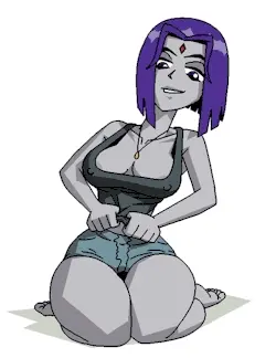 Raven is so fuckably hot
