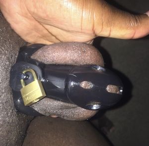 Black dick in chastity