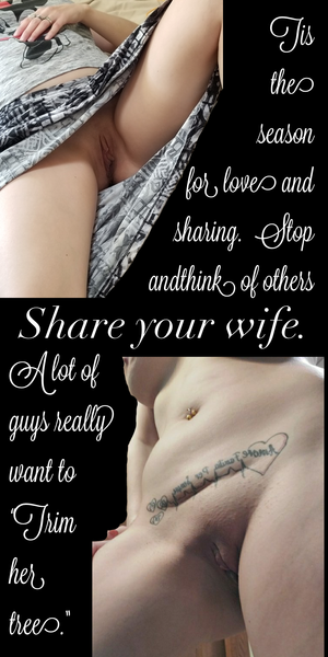 A share some follower sent his wife pictures for me to make a Christmas card.