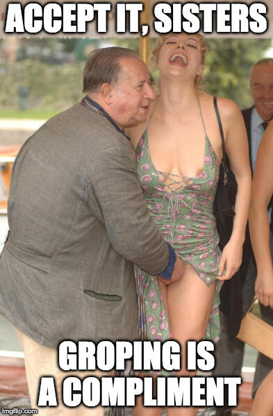 Groping is Natural
