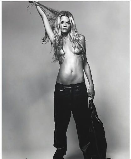 Jamie King Topless MonoChrome