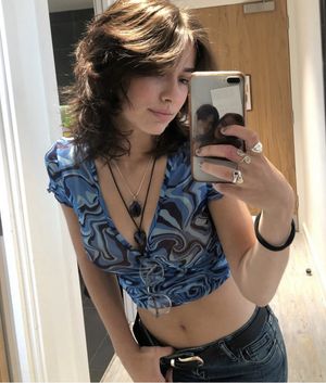 slutty mirror selfie