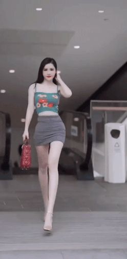 asian beauty in the street