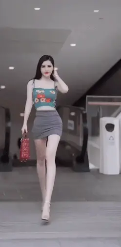 asian beauty in the street