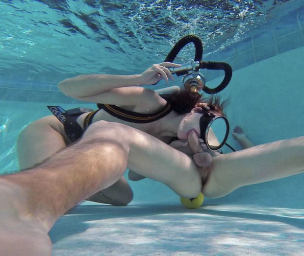 Scuba blowjob