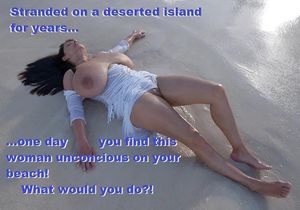 Washed up woman