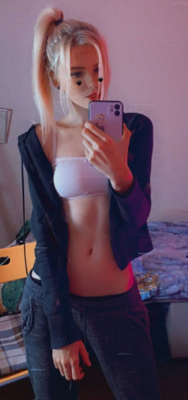 Blonde babe
