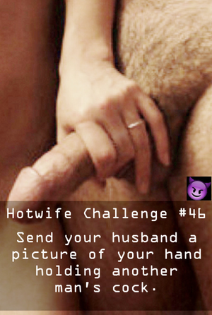 A great picture to send your cuck or stag