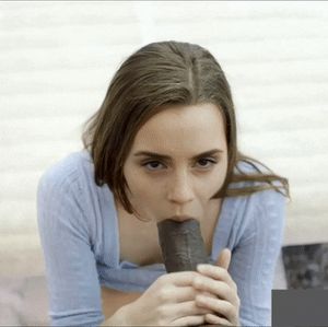 Emma Watson Eating Big Black Cock