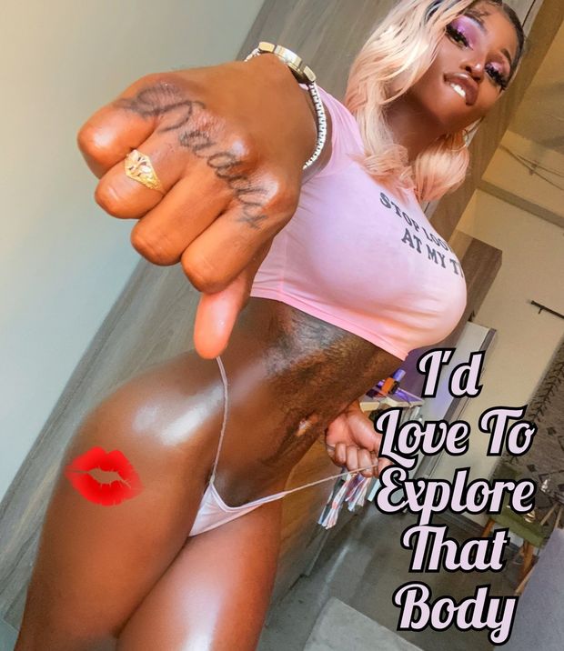 Hot Lil Bitty- Titties Great Ass Pull That Chocolate Cock