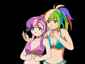 Cute emo teens kissing